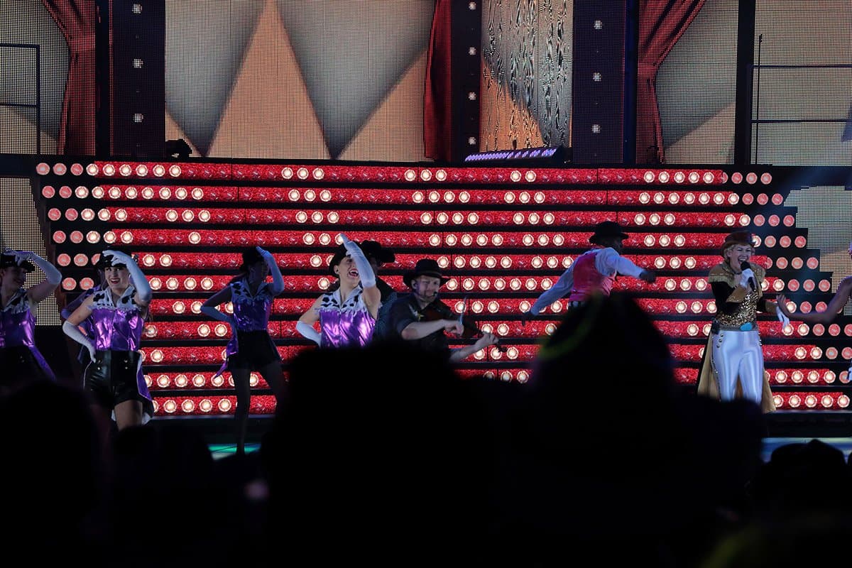 LED Staircase – Calgary Stampede Bell Grandstand Show